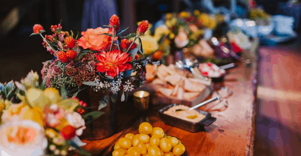 fruits and flower